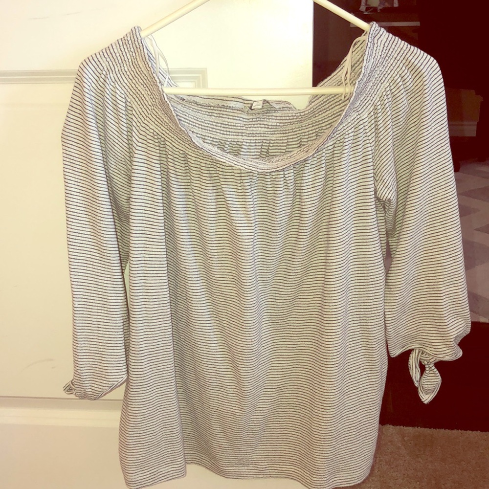 Lucky Brand off the shoulder blouse